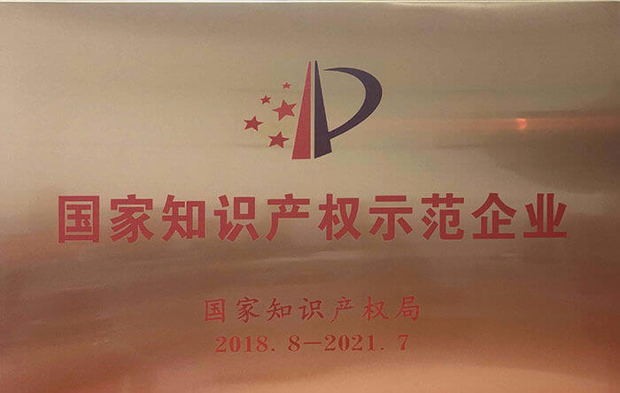 國家知識產權示範企業